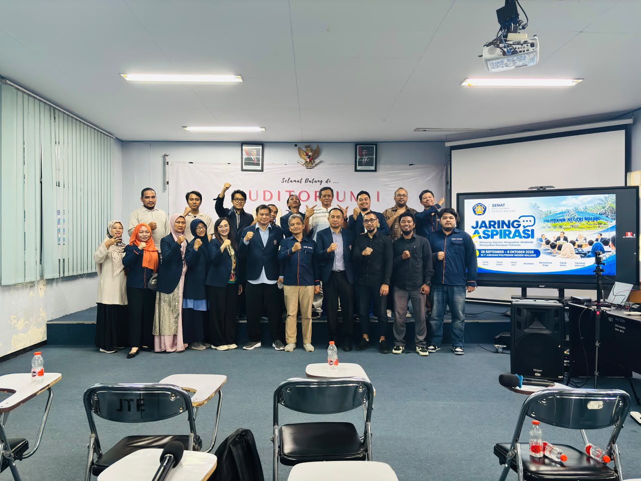 Foto Bersama Jaring Aspirasi Jurusan Teknik Elektro